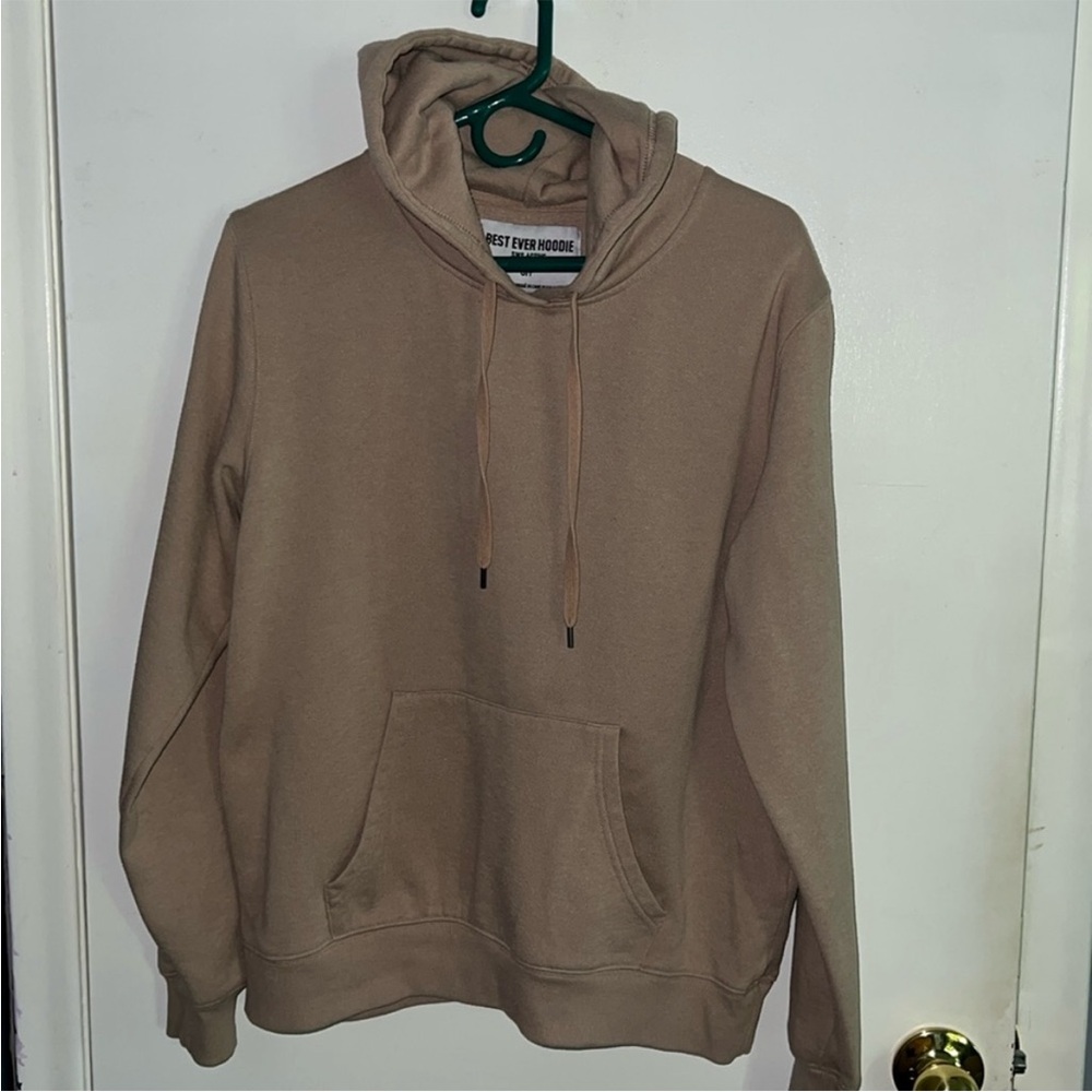 SWS Active Men's Size Small Tan Best Ever Hoodie